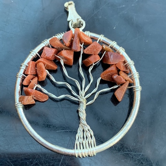 Sandstone Tree of Life Pendant & Angel Set - Picture 3 of 16